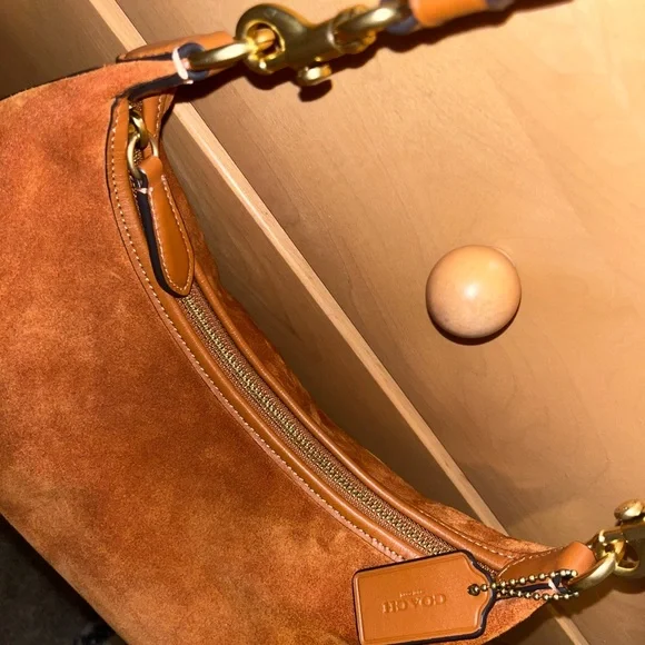 Coach Suede Juliet Bag - Picture 3 of 9